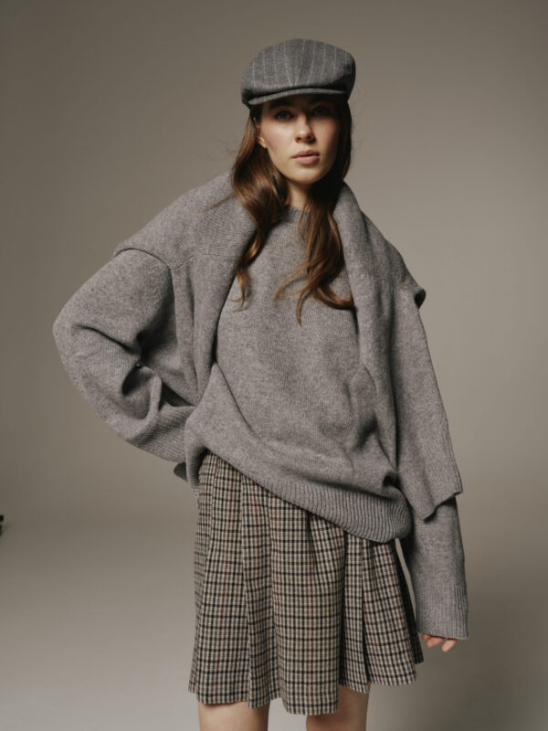 СВЕТР OVERSIZE З КАШЕМІРОМ