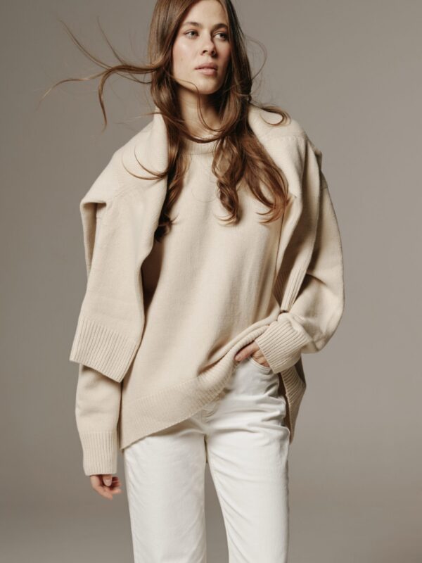 СВЕТР OVERSIZE З КАШЕМІРОМ